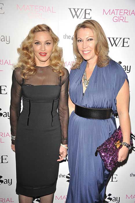 Lisa Tant and Madonna